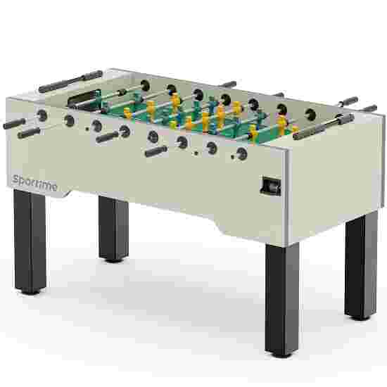 Sportime &quot;Dragon Steel&quot; Table Football Table Green guardians vs white dragons, Hamilton White, green playfield