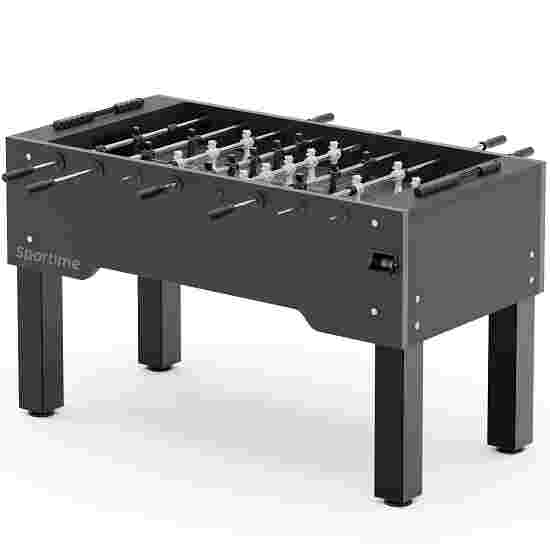 Sportime &quot;Dragon Steel&quot; Table Football Table Black guardians vs white dragons, Platinum Grey, grey playfield