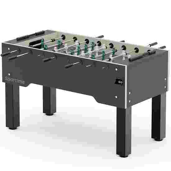 Sportime &quot;Dragon Steel&quot; Table Football Table Green guardians vs white dragons, Platinum Grey, grey playfield