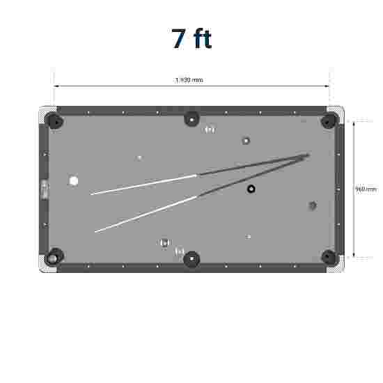 Sportime &quot;Galant Black Edition&quot; Pool Table 7 ft
