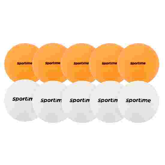 Sportime &quot;Guardian&quot; Table Football Balls 5 White and 5 Yellow