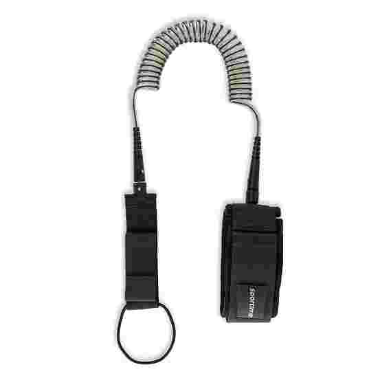 Sportime &quot;Indiana&quot; SUP Coil Leash Black