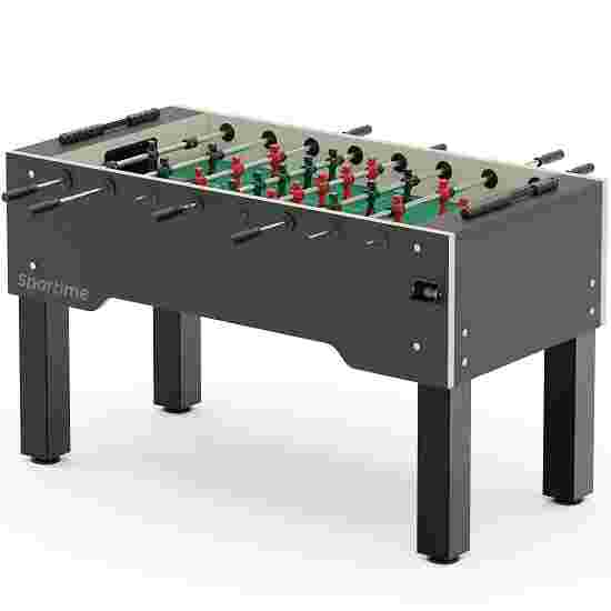 Sportime &quot;ST&quot; Football Table Black guardians vs red dragons, Platinum Grey, green playfield