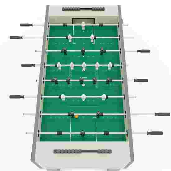 Sportime &quot;ST&quot; Football Table White guardians vs black dragons, Hamilton White, green playfield