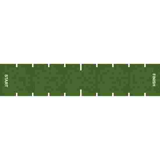 Sprint Tracks &quot;Start &amp; Finish&quot; Artificial-Grass Track Green, 2×10 m