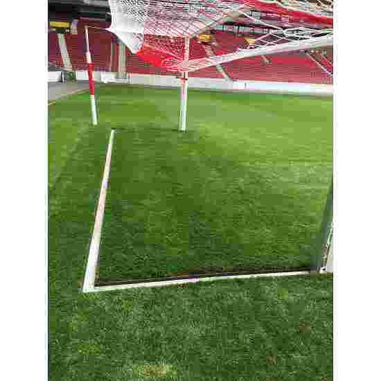 Stadium Full-Sized Football Goal with Recessed Ground Frame