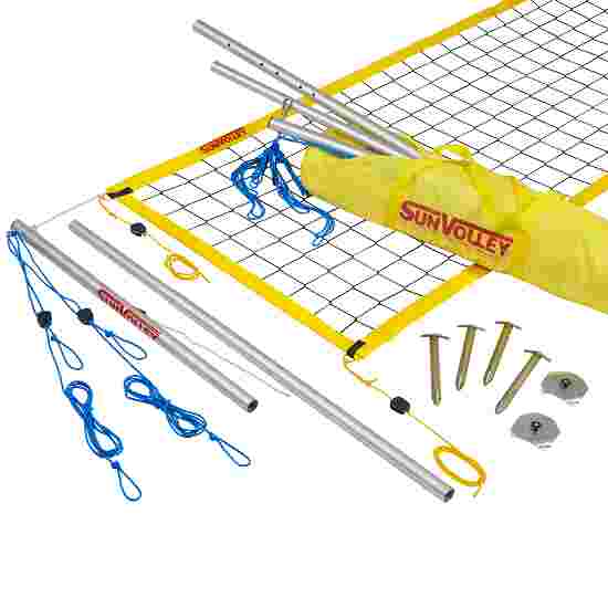 SunVolley &quot;Standard&quot; Beach Volleyball Net Assembly Without court marking, 8.5 m