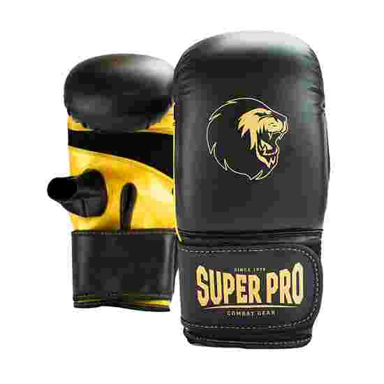 Super Pro &quot;Victor&quot; Boxing Gloves Black/gold, S