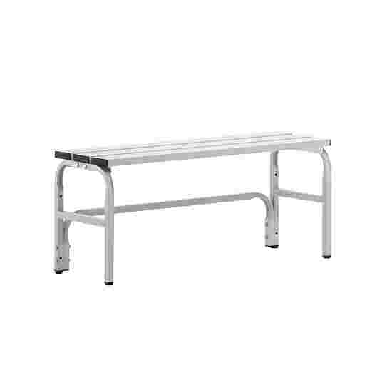 Sypro for Damp Areas without Backrest Changing Room Bench 1.01 m, Without shoe shelf, Light Grey (RAL 7035)