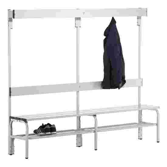 Sypro for Wet Areas with Backrest Changing Room Bench 2 m, With shoe shelf
