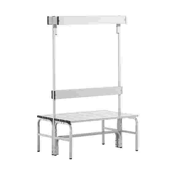 Sypro for Wet Areas with Double-Sided Backrest Changing Room Bench 1.01 m, Without shoe shelf
