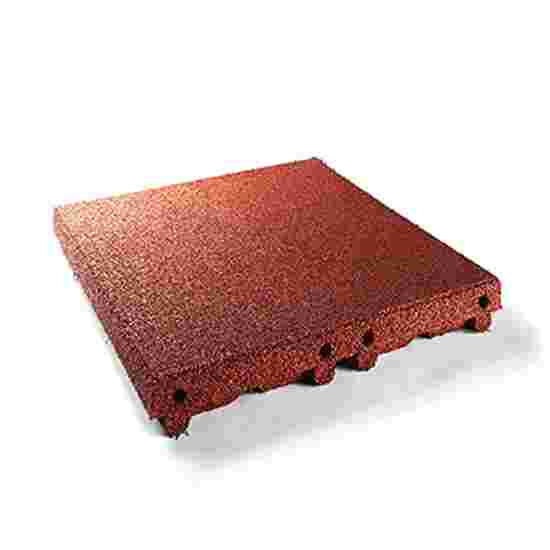 Terrasoft Impact-Attenuating Tile 6.5 cm, Red-Brown