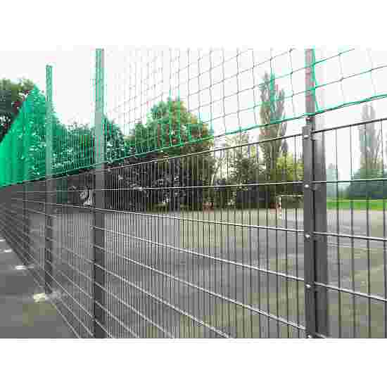 with double rod mat, 40 m Ball-Stop Fence Galvanised, 40×4 m