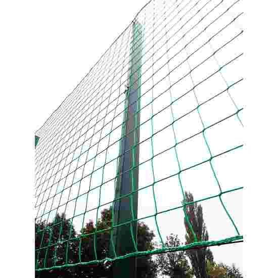 with double rod mat, 40 m Ball-Stop Fence Moss green, 40×4 m
