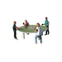 Sport-Thieme "Rondo" Table Tennis Table Green