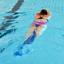 Sport-Thieme Rubber Swimming Fins 30–33, 34 cm, Blue