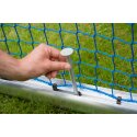 Sport-Thieme "Protection" Mini Football Goal 1.2x0.8 m, goal depth 0.7 m, Incl. net, green (mesh size 10 cm)