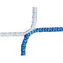 Knotless Youth Football Goal Net Blue/white