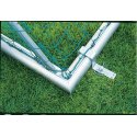 Football Goal Ground Anchors Square tubing, 80x40 mm