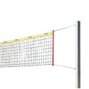 Sport-Thieme "Stable" Beach Volleyball Net Assembly Net without coating, Without protective post padding, Without protective post padding, Net without coating