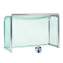Sport-Thieme "Protection" Mini Football Goal 1.80x1.20 m, goal depth 0.70 m, Incl. net, green (mesh size 4.5 cm)