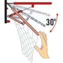 Sport-Thieme Folding "Premium" Basketball Hoop Folds down from 35 kg, Without Anti-Whip net