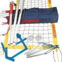 SunVolley "Plus" Beach Volleyball Net Assembly With court marking, 9.5 m