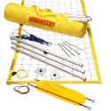 SunVolley "Standard" Beach Volleyball Net Assembly With court marking, 9.5 m
