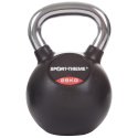 Sport-Thieme "Rubberised, Smooth Chrome-Handled" Kettlebell 28 kg