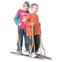 Pedalo "Hand-Foot Loop" Summer Skis Length 80 cm, for 2 people