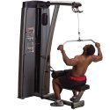 Body-Solid "Pro Dual" Lat Pulldown and Rowing Machine 140 kg weight block