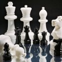 Rolly Toys Floor Chess Piece Base dia. 22.5 cm, height of king 64 cm