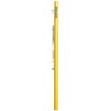 Sport-Thieme "Competition" Beach Volleyball Posts Powder-coated yellow, Spindle tensioning mechanism, with 2 ground sockets to be set in concrete