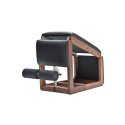 Nohrd "TriaTrainer" for NOHrD Wall Bars Exercise Bench Imitation leather, Walnut