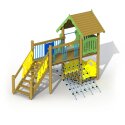 Europlay "Piratenburg" Playground Equipment With stainless steel slide