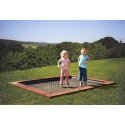 Hally-Gally "2000" In-Ground Trampoline Black, Red-Brown