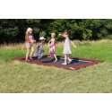 Hally-Gally "2000 Mini" In-Ground Trampoline Black, Red-Brown