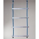 Huck Seiltechnik "Hercules Rope with Aluminum Rungs" Rope Ladder Blue