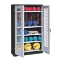 C+P Sports equipment cabinet Light grey (RAL 7035), Anthracite (RAL 7021), Keyed to differ, Handle
