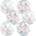 EduPlay "Diamond Rainbow Ball" Bouncy Ball Set of 6