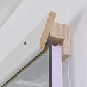 "Crystal" Safety Mirror Assembly Kit Mounting rails, 200x6x4 cm