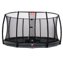 Berg "Champion" with Deluxe Safety Net, InGround Trampoline Grey edge cover, 330 cm