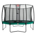 Berg "Champion" with Deluxe Safety Net Trampoline 380 cm, Green, Green, 380 cm