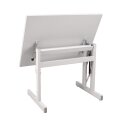 Möckel "ergo S 72" Multi-Adjustable Desk Tabletop with sharp corners, 80x60 cm