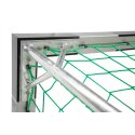 Sport-Thieme Free-standing with patented corner connection, 3x2 m Handball Goal With fixed net brackets, Black/silver