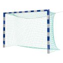 Sport-Thieme in ground sockets, with premium-steel corner joints Handball Goal Without net brackets, Blue/silver
