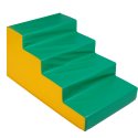 Sport-Thieme "Stepps" for Foam Building Block Building Block 4-step, 90x60x50 cm