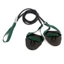 StrechCordz with Hand Paddles Pull Cord Green, resistance 3.6–10.8 kg