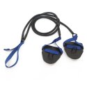 StrechCordz with Hand Paddles Pull Cord Blue, resistance 6.3–15.4 kg
