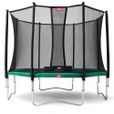 Berg ""Favorit" with Comfort Safety Net Trampoline ø 4,30 m, Green edge cover, Green edge cover, ø 4,30 m